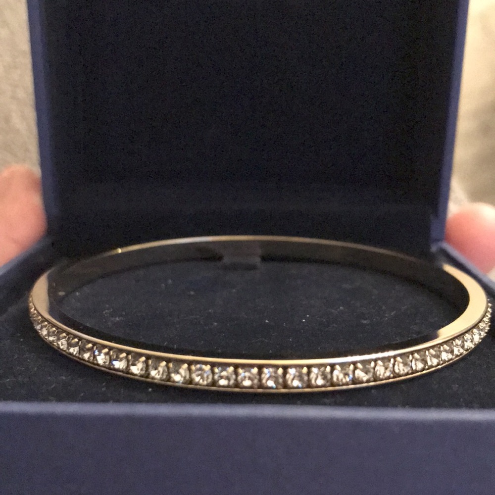 Swarovski Gold Bangle Braclet
